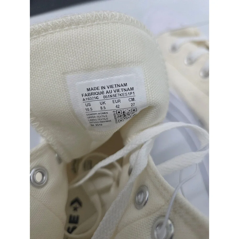 Converse Chuck Taylor All Star Move Fruit Embroidery Platform Cream A19325C 10.5